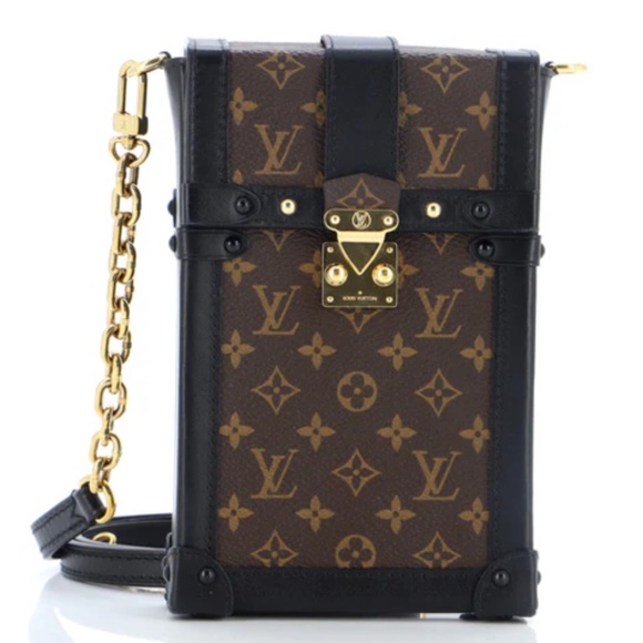 Louis Vuitton Vertical Trunk Pochette Monogram Canvas - Picture 4 of 5